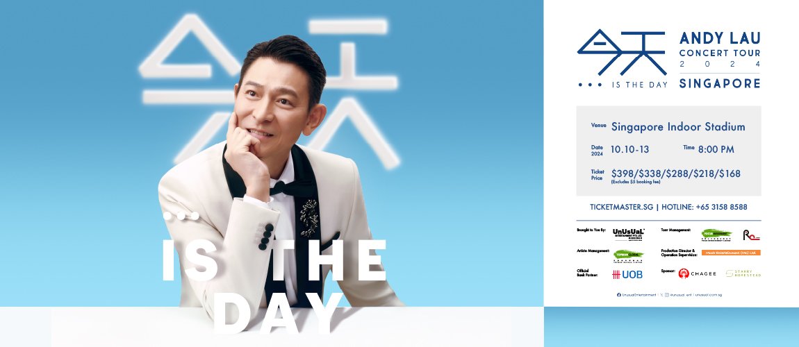 Today...is the Day Andy Lau Concert Tour 2024