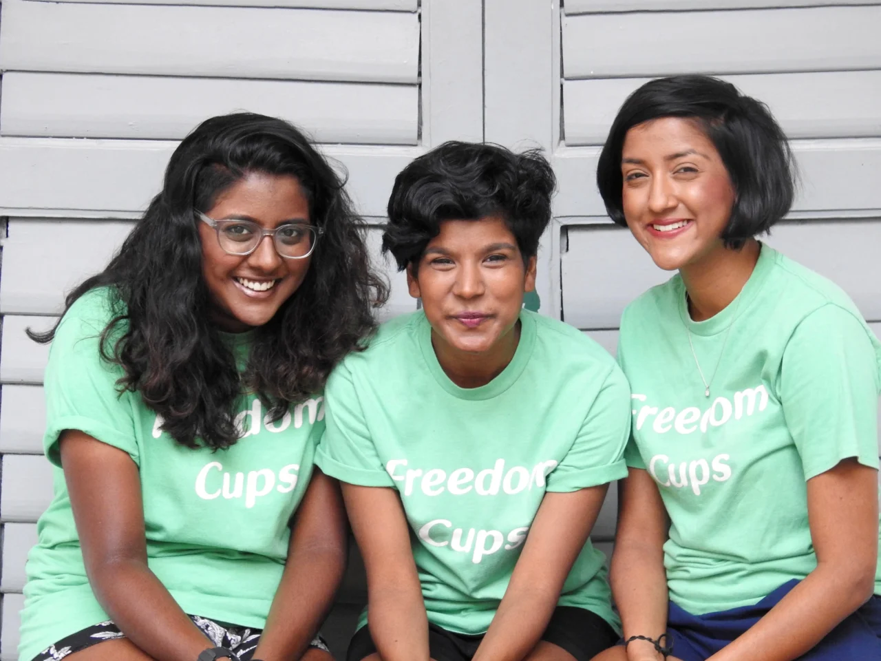 Rebecca Paranjothy, Vanessa Paranjothy, Joanne Paranjothy, Freedom Cups, International Women's Day 