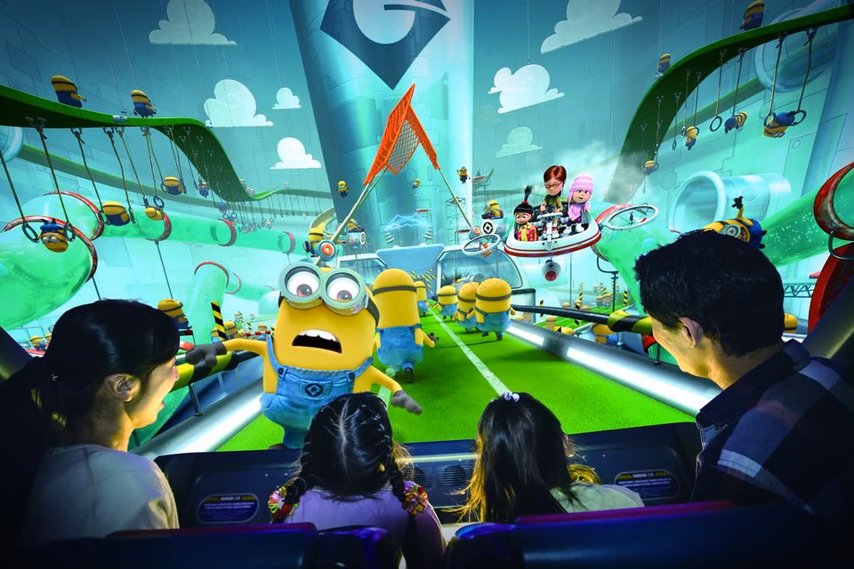 Minion Land Universal Studios Singapore school holidays with kids